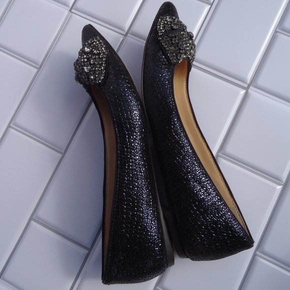 SIZE 6.5 M. TORY BURCH ‘Vanessa’ leather flats - Picture 9 of 16